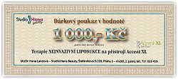 Dárkový poukaz - 1.000 Kč
